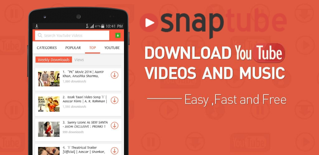 SnapTube – YouTube Downloader HD Video Apk